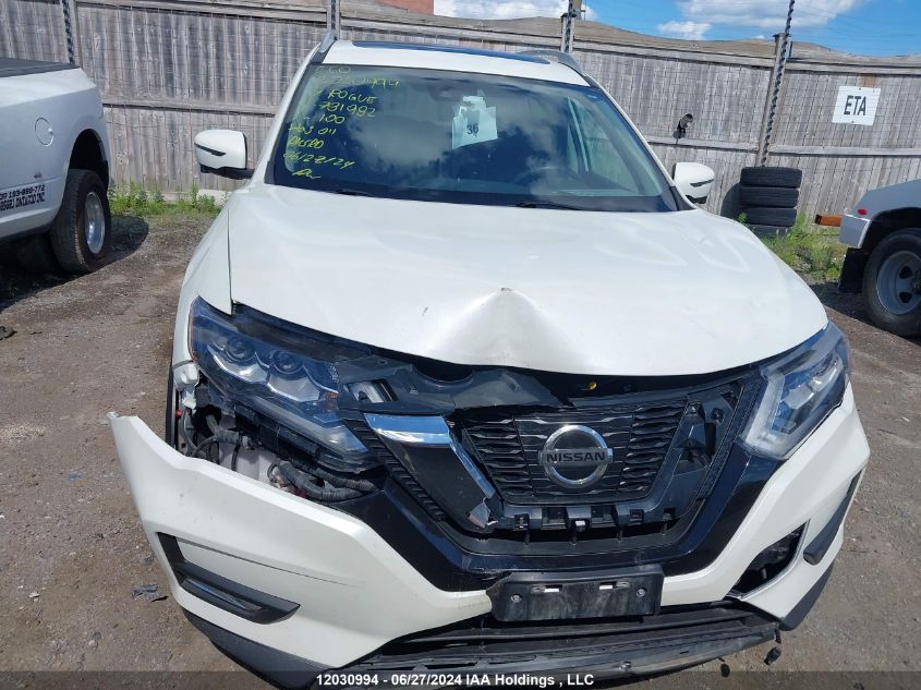 2017 Nissan Rogue VIN: 5N1AT2MV6HC781982 Lot: 12030994