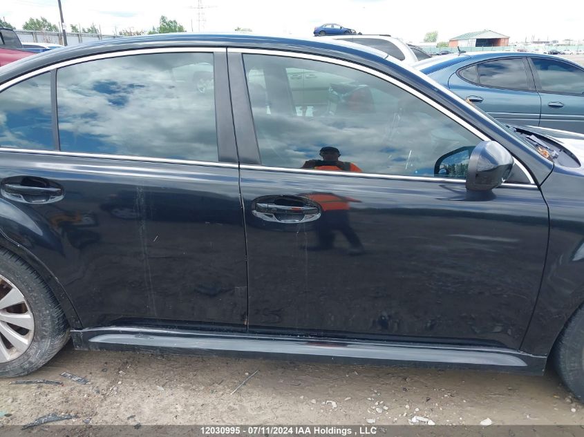 2011 Subaru Legacy VIN: 4S3BMGL68B3211552 Lot: 12030995