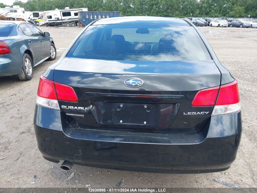 2011 Subaru Legacy VIN: 4S3BMGL68B3211552 Lot: 12030995