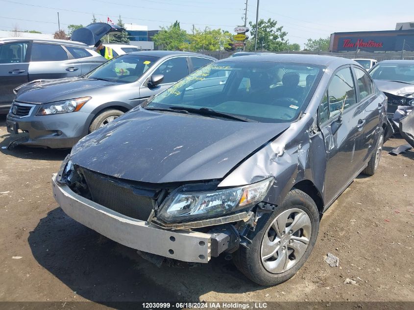 2014 Honda Civic Sedan VIN: 2HGFB2F40EH017766 Lot: 12030999