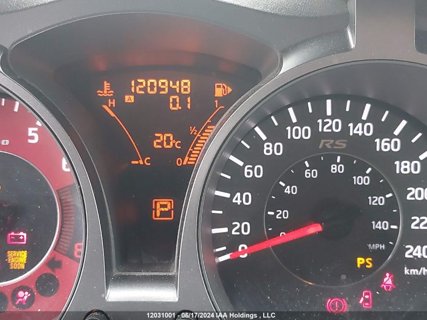 2016 Nissan Juke Nismo Rs VIN: JN8DF5MV0GT350261 Lot: 12031001