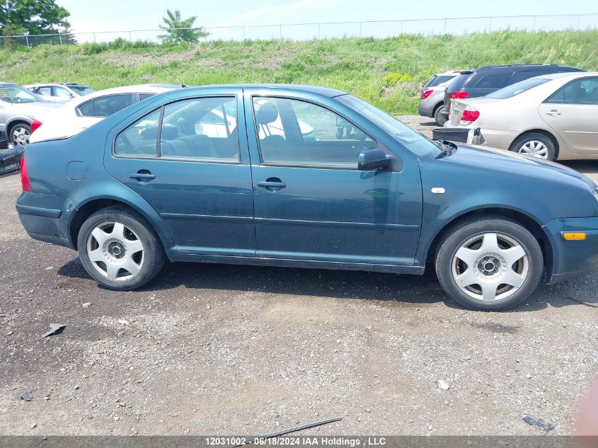 2002 Volkswagen Jetta VIN: 3VWSP29M22M125147 Lot: 12031002