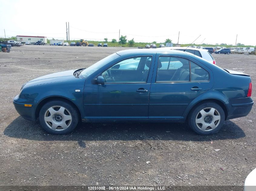 2002 Volkswagen Jetta VIN: 3VWSP29M22M125147 Lot: 12031002