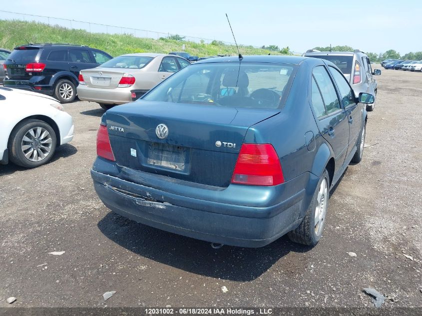 2002 Volkswagen Jetta VIN: 3VWSP29M22M125147 Lot: 12031002