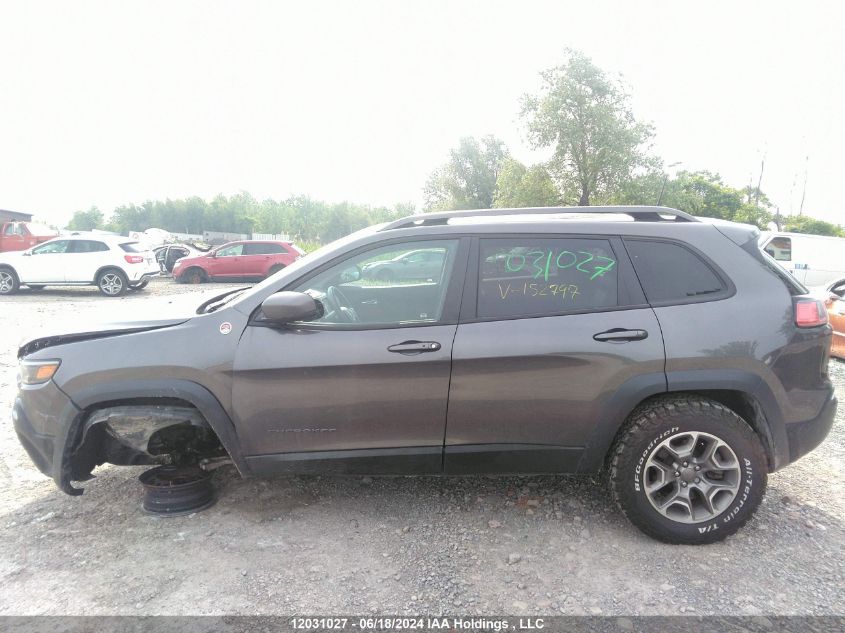 2021 Jeep Cherokee Trailhawk VIN: 1C4PJMBXXMD152797 Lot: 12031027