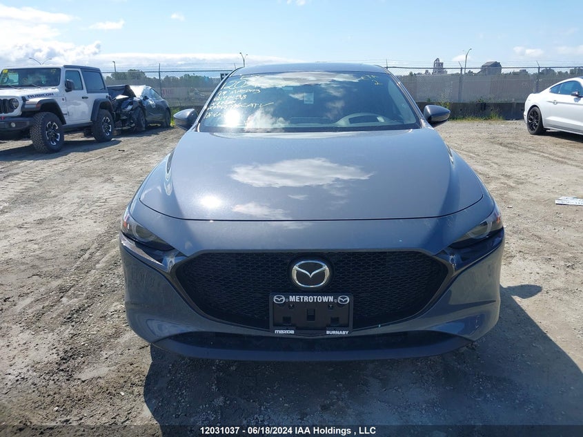 2019 Mazda 3 Preferred VIN: JM1BPAMM5K1147158 Lot: 12031037