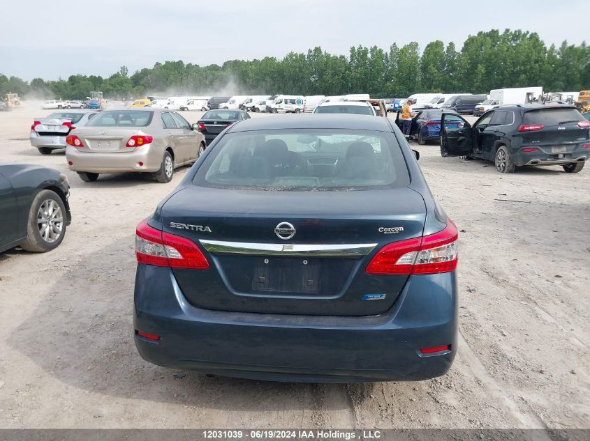 2015 Nissan Sentra VIN: 3N1AB7AP9FL638717 Lot: 12031039