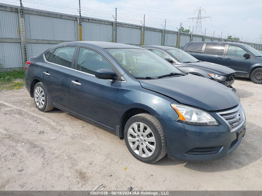 2015 Nissan Sentra VIN: 3N1AB7AP9FL638717 Lot: 12031039