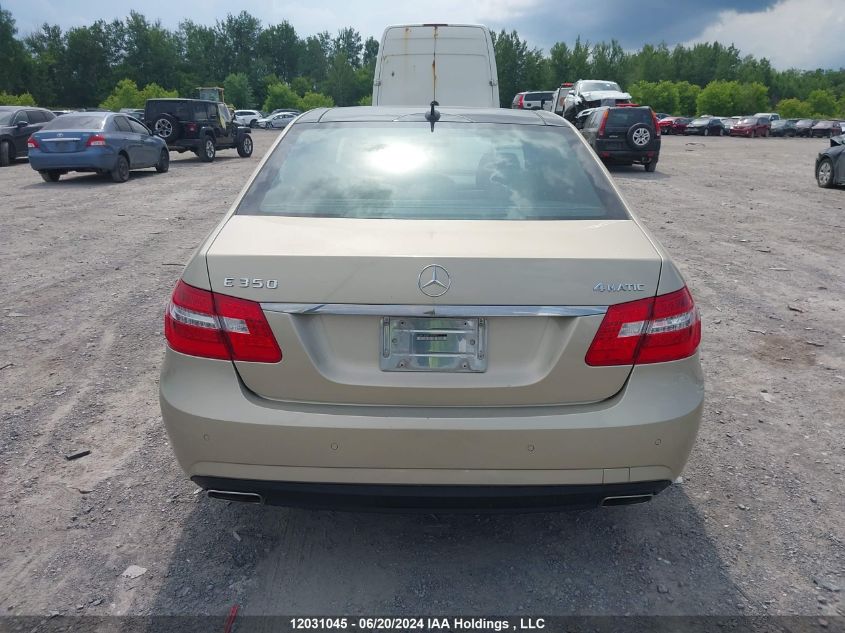 2010 Mercedes-Benz E-Class VIN: WDDHF8HB9AA157694 Lot: 12031045