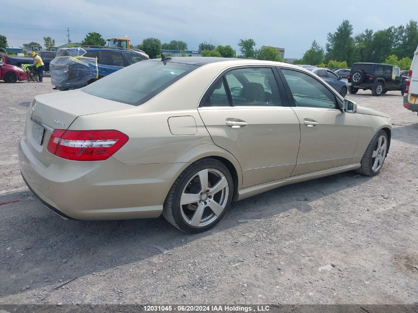 2010 Mercedes-Benz E-Class VIN: WDDHF8HB9AA157694 Lot: 12031045