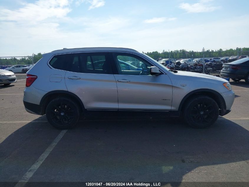 2014 BMW X3 VIN: 5UXWX9C51E0D16257 Lot: 12031047