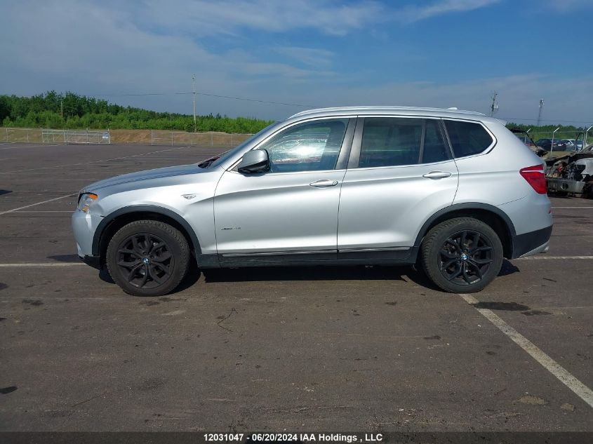 2014 BMW X3 VIN: 5UXWX9C51E0D16257 Lot: 12031047