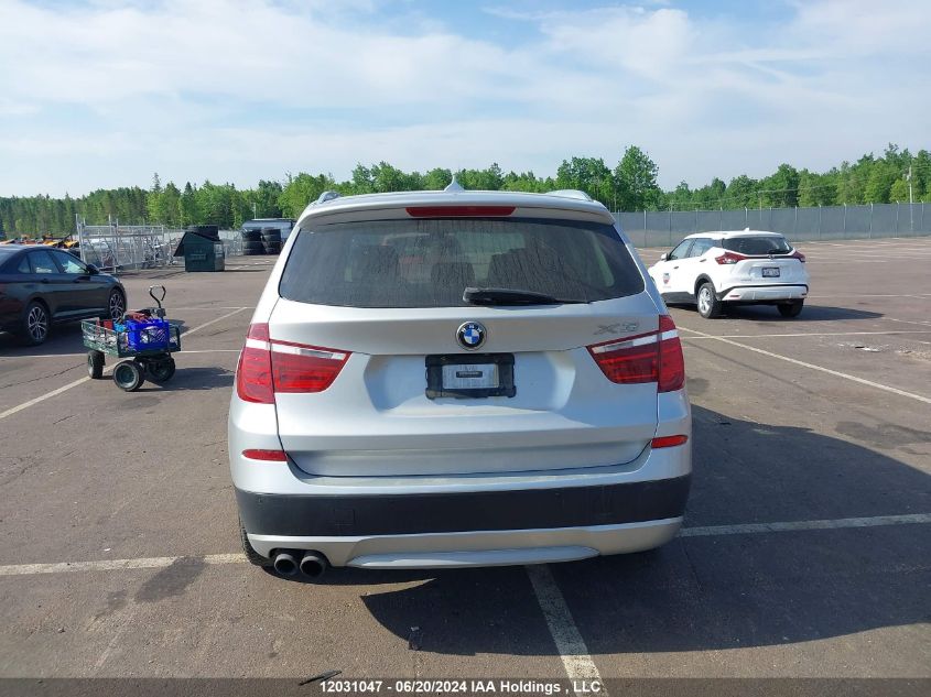 2014 BMW X3 VIN: 5UXWX9C51E0D16257 Lot: 12031047