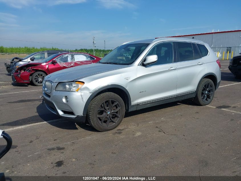 2014 BMW X3 VIN: 5UXWX9C51E0D16257 Lot: 12031047