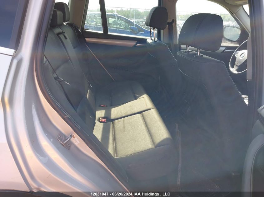 2014 BMW X3 VIN: 5UXWX9C51E0D16257 Lot: 12031047