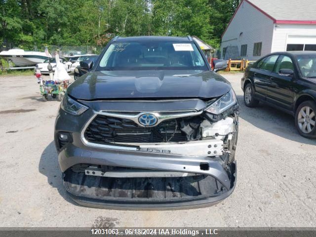 2021 Toyota Highlander Hybrid Platinum VIN: 5TDEBRCH1MS042850 Lot: 12031063