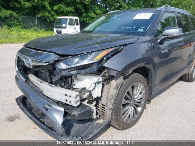 2021 Toyota Highlander Hybrid Platinum VIN: 5TDEBRCH1MS042850 Lot: 12031063