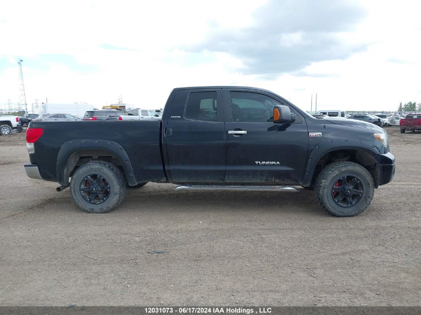 2008 Toyota Tundra Double Cab Limited VIN: 5TBBV58148S497298 Lot: 12031073