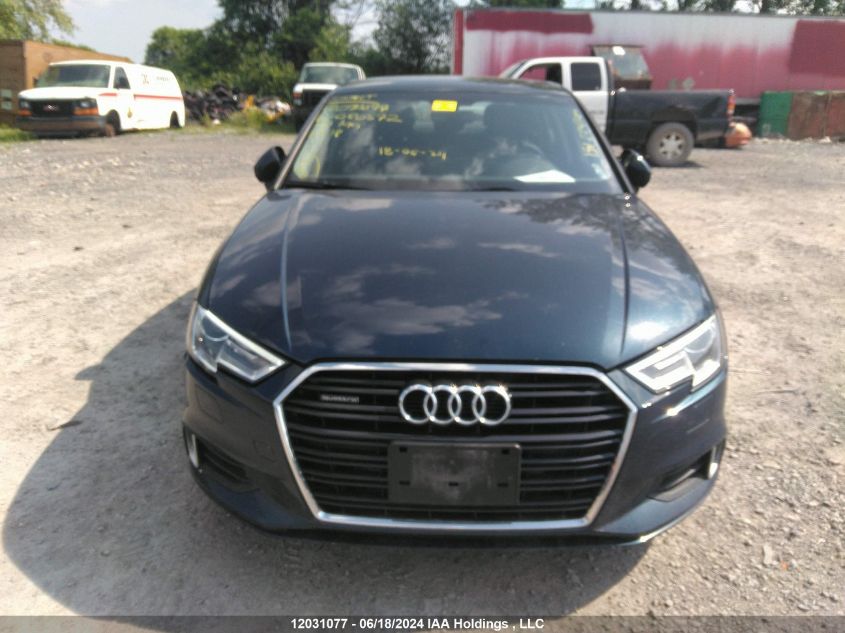 2018 Audi A3 Sedan VIN: WAUB8GFF5J1080572 Lot: 12031077