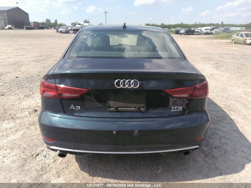 2018 Audi A3 Sedan VIN: WAUB8GFF5J1080572 Lot: 12031077