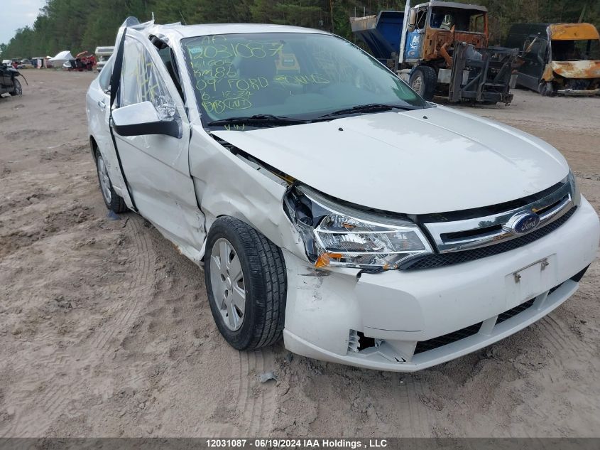 2009 Ford Focus Se VIN: 1FAHP35N69W161005 Lot: 12031087