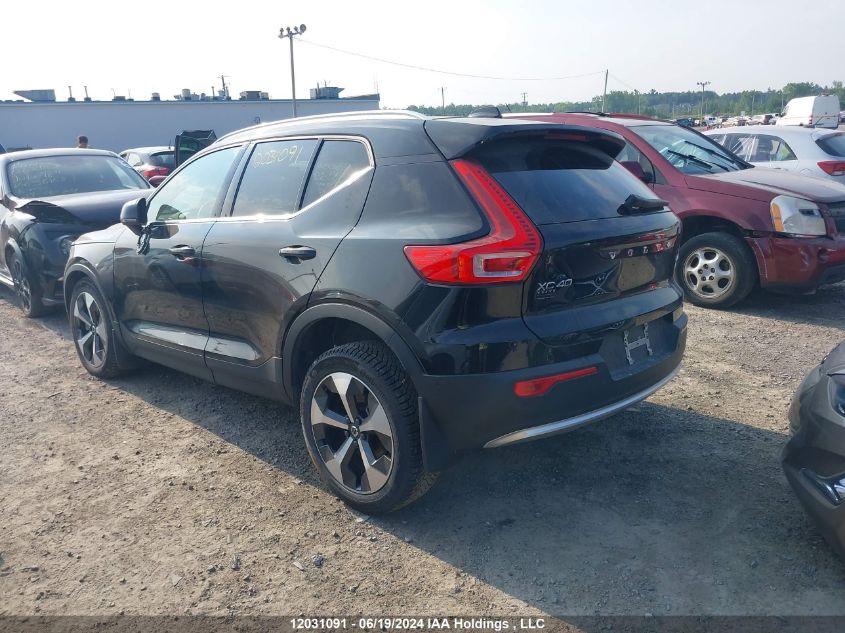 2024 Volvo Xc40 VIN: YV4L12UEXR2222328 Lot: 12031091