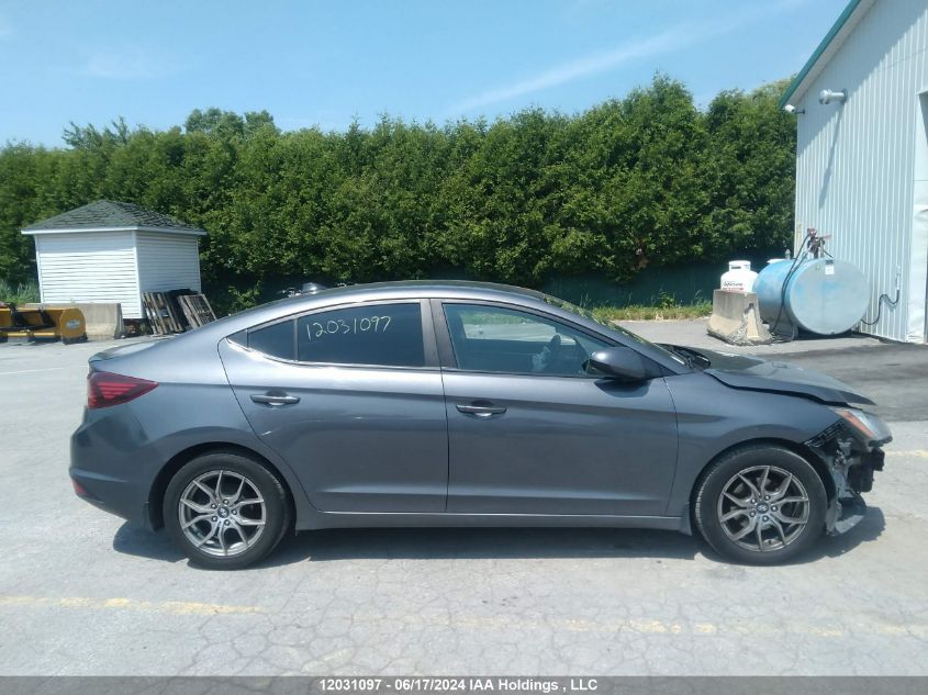 2019 Hyundai Elantra VIN: KMHD74LF8KU881493 Lot: 12031097