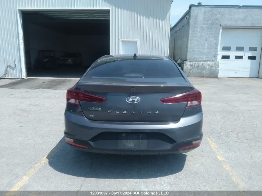 2019 Hyundai Elantra VIN: KMHD74LF8KU881493 Lot: 12031097