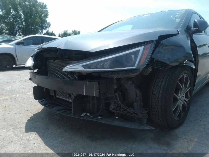 2019 Hyundai Elantra VIN: KMHD74LF8KU881493 Lot: 12031097
