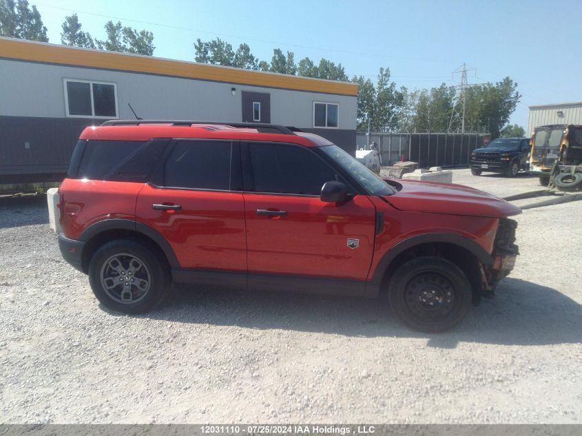 2022 Ford Bronco Sport Big Bend VIN: 3FMCR9B66NRD63642 Lot: 12031110