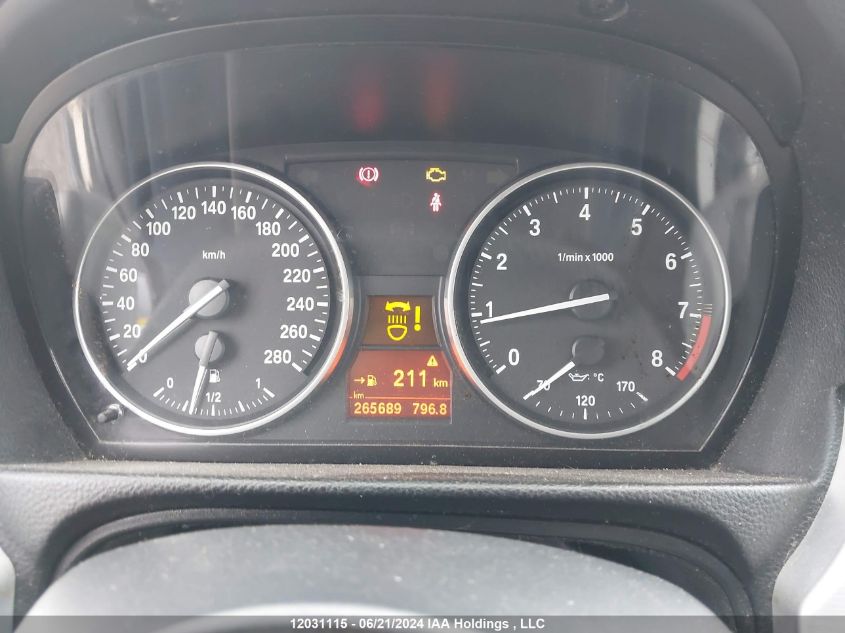 2009 BMW 3 Series VIN: WBAPL33509A515017 Lot: 12031115