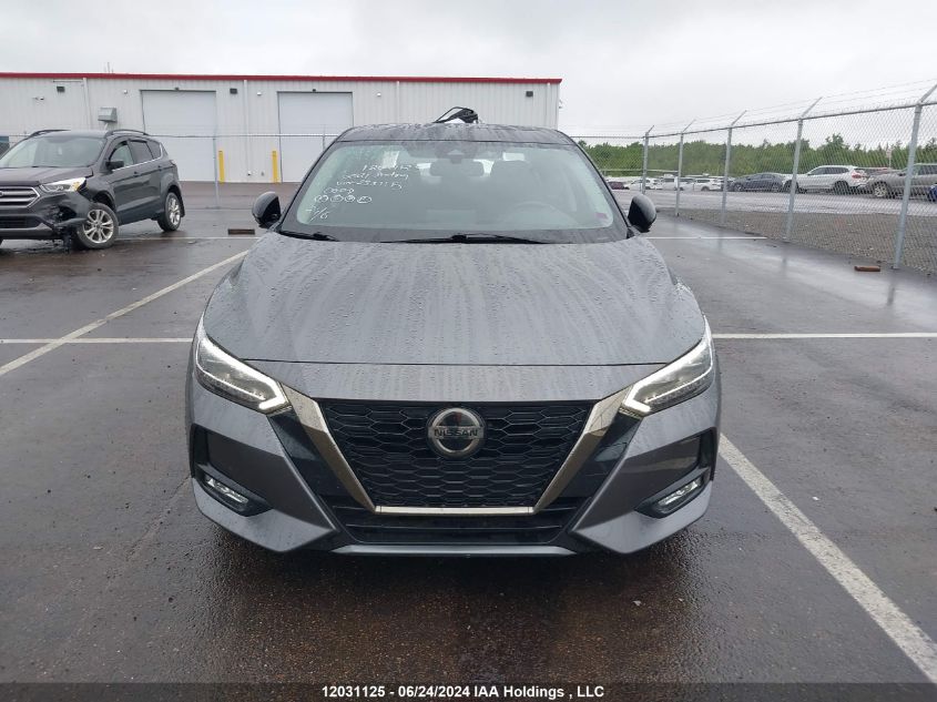 2021 Nissan Sentra VIN: 3N1AB8DV5MY233115 Lot: 12031125