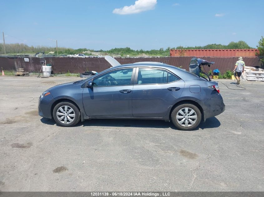 2015 Toyota Corolla L/Le/Le Pls/Prm/S/S Pls VIN: 2T1BURHE5FC395146 Lot: 12031139