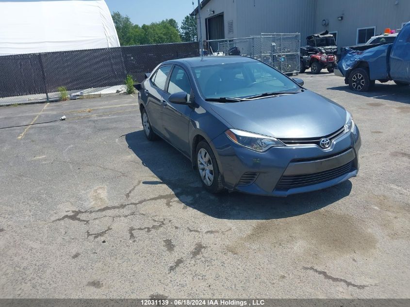 2015 Toyota Corolla L/Le/Le Pls/Prm/S/S Pls VIN: 2T1BURHE5FC395146 Lot: 12031139