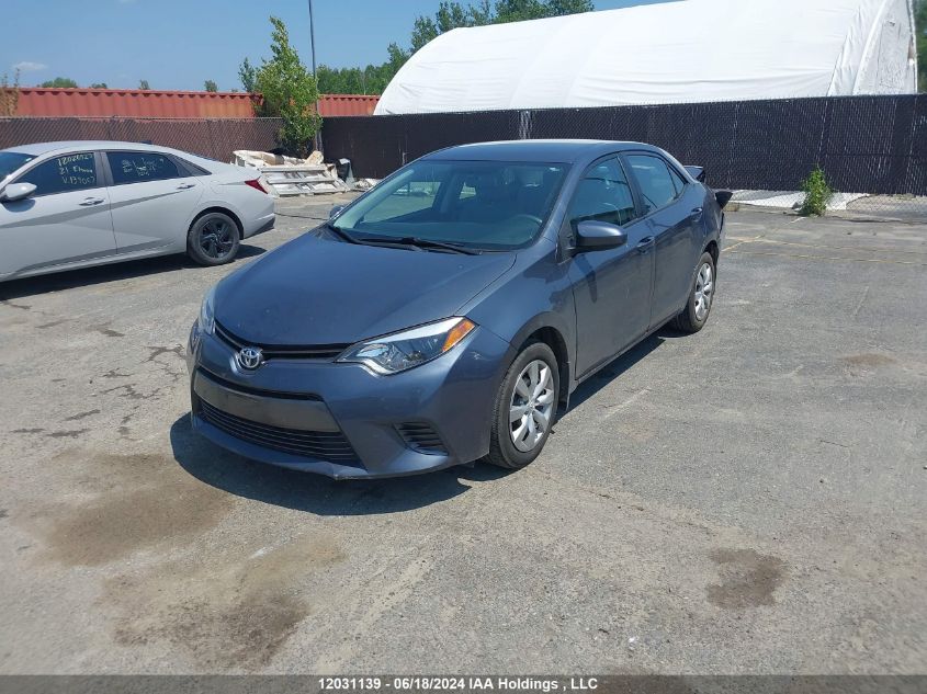 2015 Toyota Corolla L/Le/Le Pls/Prm/S/S Pls VIN: 2T1BURHE5FC395146 Lot: 12031139