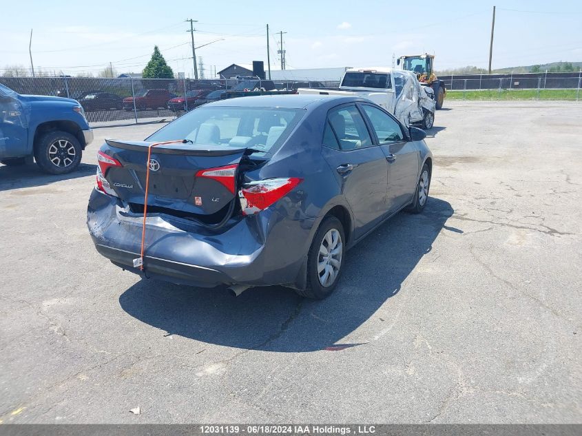 2015 Toyota Corolla L/Le/Le Pls/Prm/S/S Pls VIN: 2T1BURHE5FC395146 Lot: 12031139