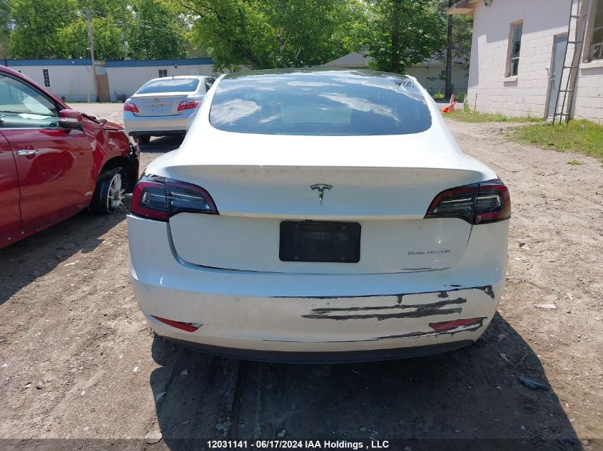 2021 Tesla Model 3 VIN: 5YJ3E1EB1MF855201 Lot: 12031141