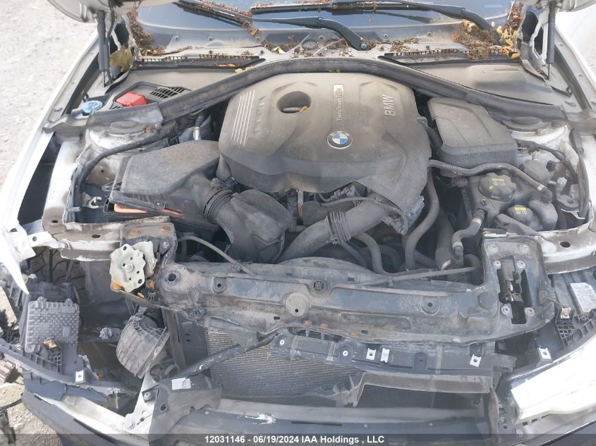 2017 BMW 3 Series VIN: WBA8D9C34HA012124 Lot: 12031146