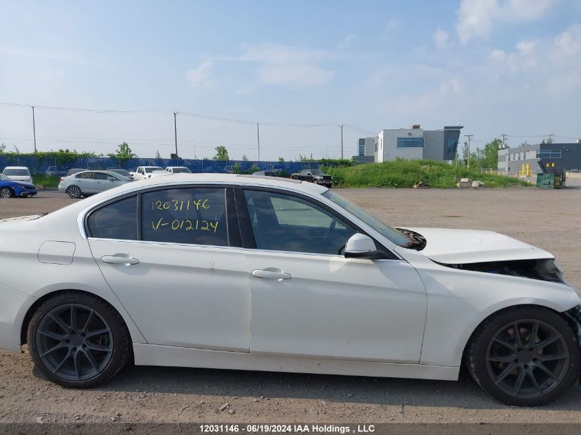 2017 BMW 3 Series VIN: WBA8D9C34HA012124 Lot: 12031146