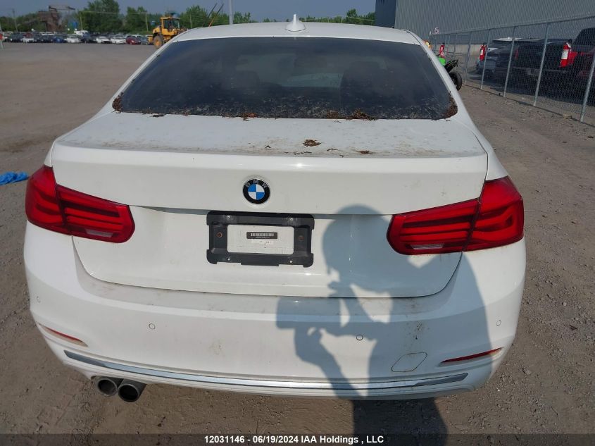 2017 BMW 3 Series VIN: WBA8D9C34HA012124 Lot: 12031146