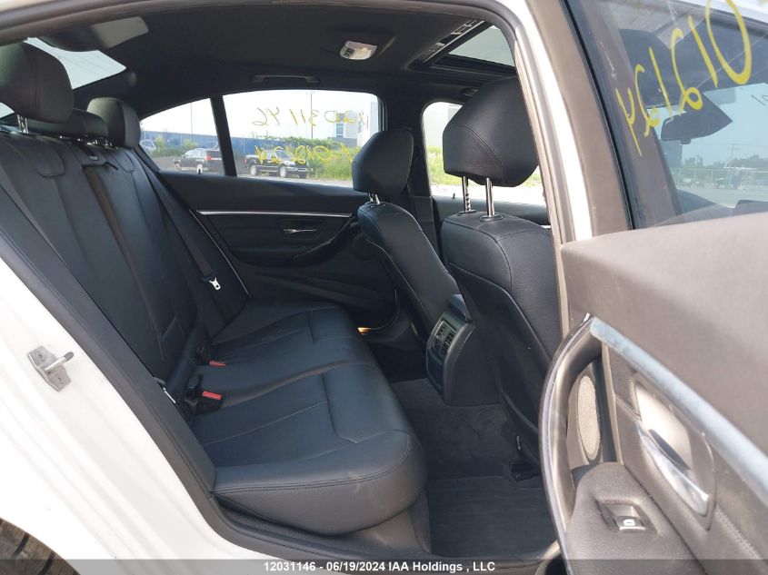 2017 BMW 3 Series VIN: WBA8D9C34HA012124 Lot: 12031146