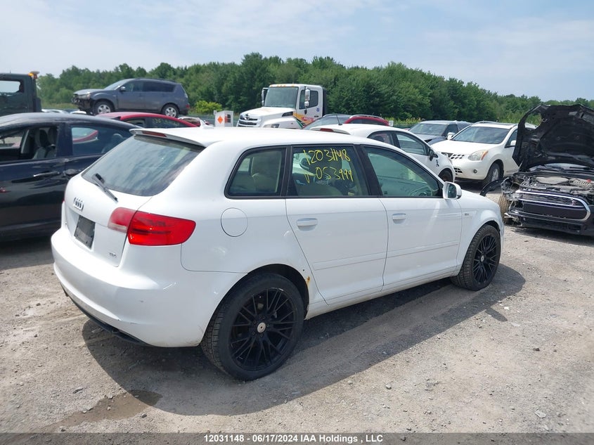 2011 Audi A3 VIN: WAUBJBFM6BA053999 Lot: 12031148