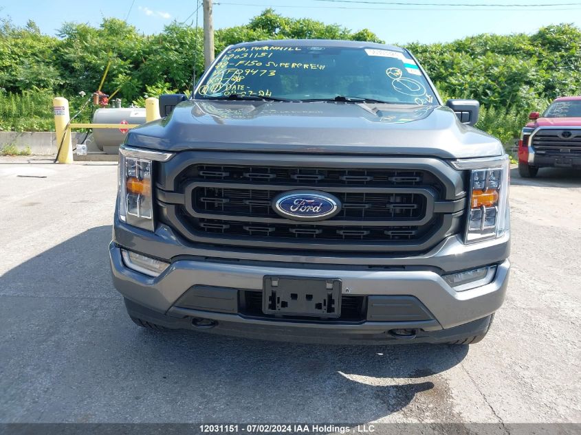 2022 Ford F150 Supercrew VIN: 1FTEW1EP6NKF09473 Lot: 12031151