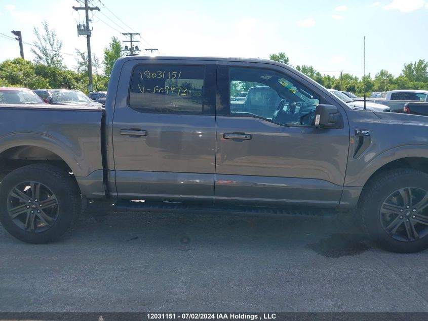 2022 Ford F150 Supercrew VIN: 1FTEW1EP6NKF09473 Lot: 12031151