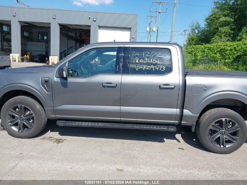 2022 Ford F150 Supercrew VIN: 1FTEW1EP6NKF09473 Lot: 12031151