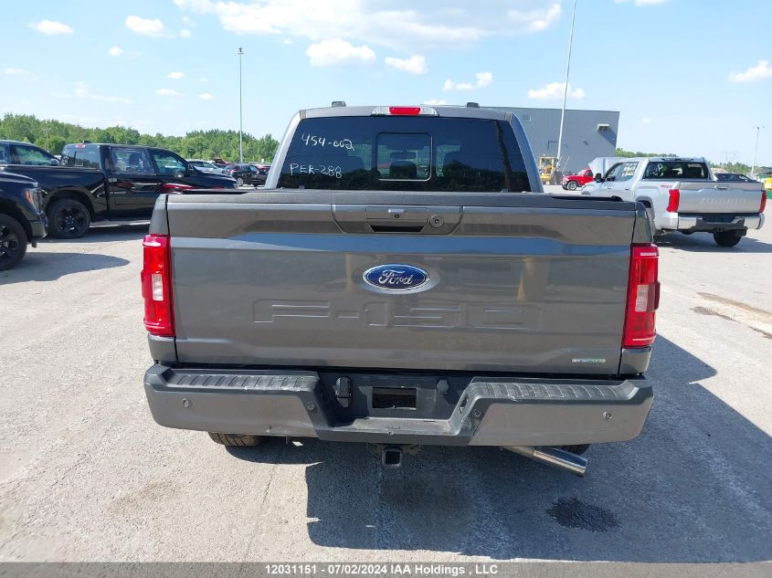 2022 Ford F150 Supercrew VIN: 1FTEW1EP6NKF09473 Lot: 12031151