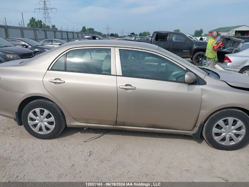 2010 Toyota Corolla Le VIN: 2T1BU4EE8AC343607 Lot: 12031163