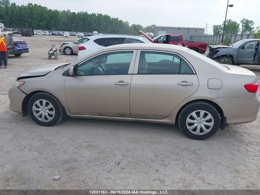 2010 Toyota Corolla Le VIN: 2T1BU4EE8AC343607 Lot: 12031163