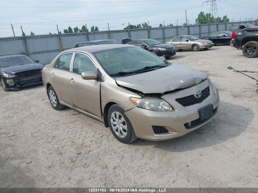 2010 Toyota Corolla Le VIN: 2T1BU4EE8AC343607 Lot: 12031163