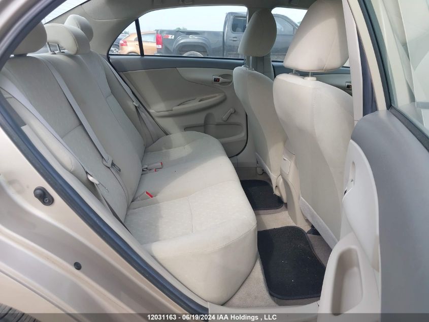 2010 Toyota Corolla Le VIN: 2T1BU4EE8AC343607 Lot: 12031163